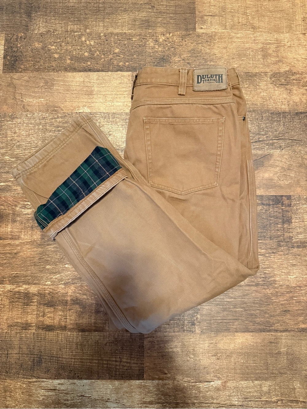 Duluth Trading Flannel Lined Pants